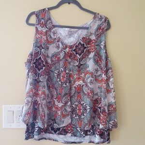 Roz & Ali women's sleeveless blouse